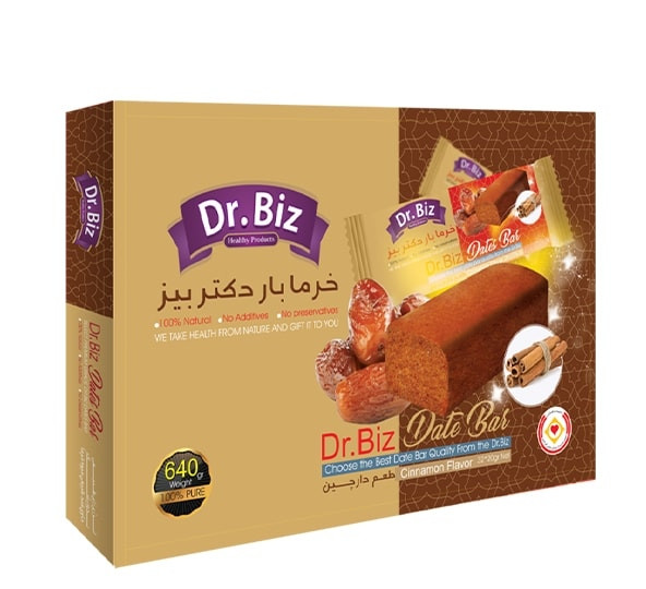 خرما بار دارچینی دکتر بیز