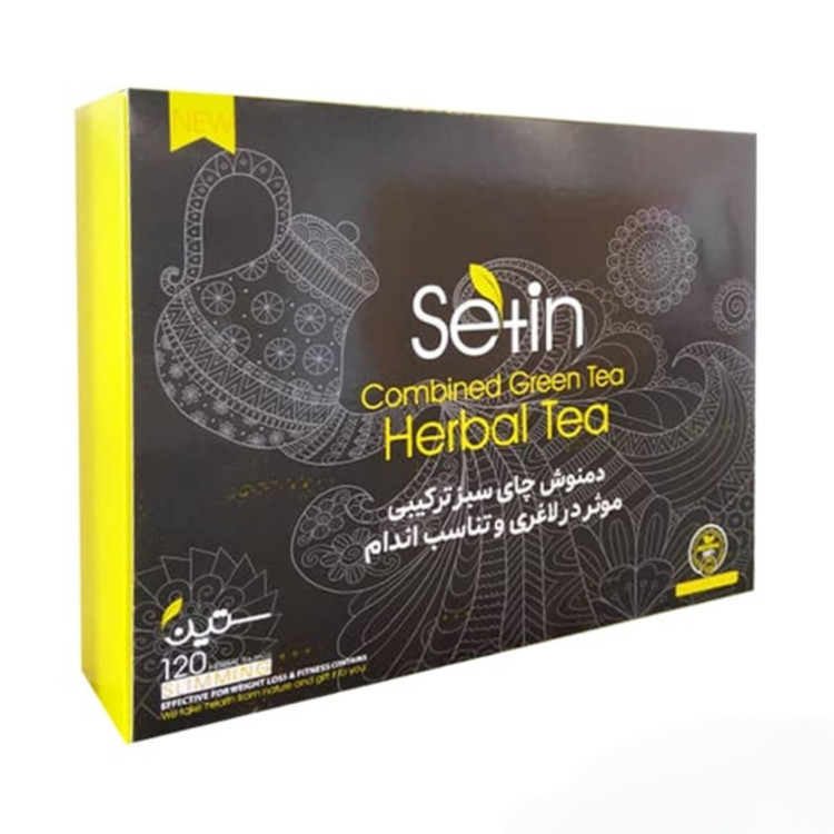 دمنوش لاغری دکتر بیز | دمنوش چای سبز ترکیبی 120 عددی