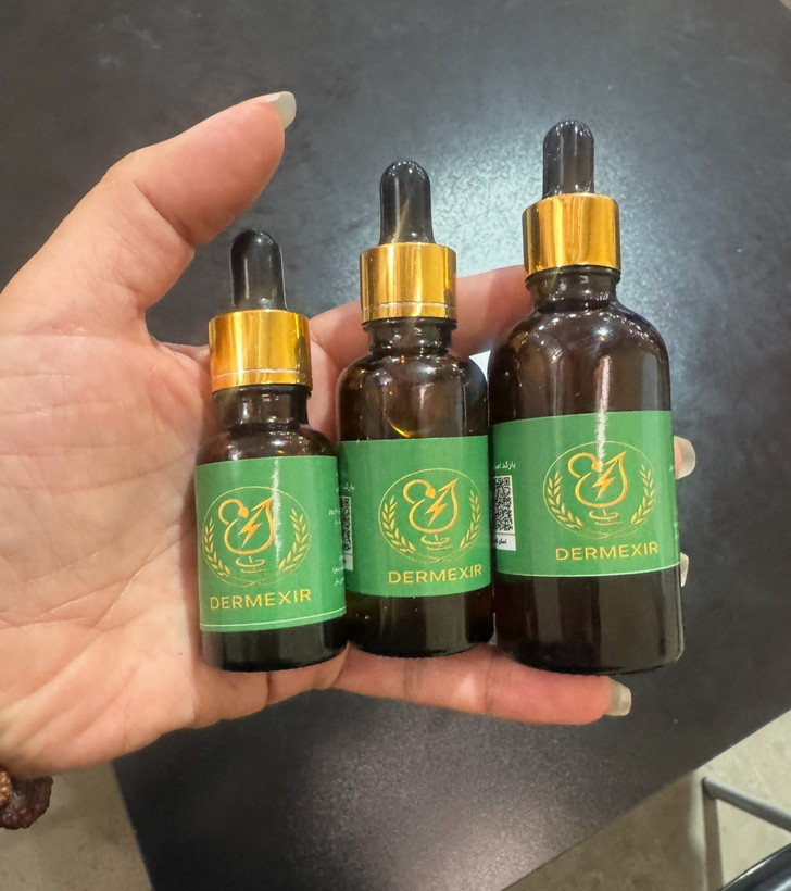 پک روغن درم اکسیر شرکتی ۱۸۰ میل با بارکد اصالت