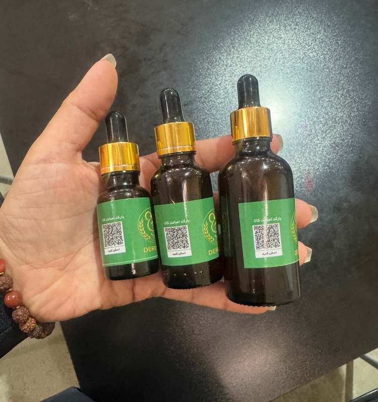پک روغن درم اکسیر شرکتی ۱۸۰ میل با بارکد اصالت